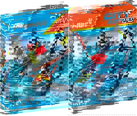 Playmobil City Action Διάσωση Ιστιοφόρου Με Φουσκωτό Σκάφος  / Playmobil   